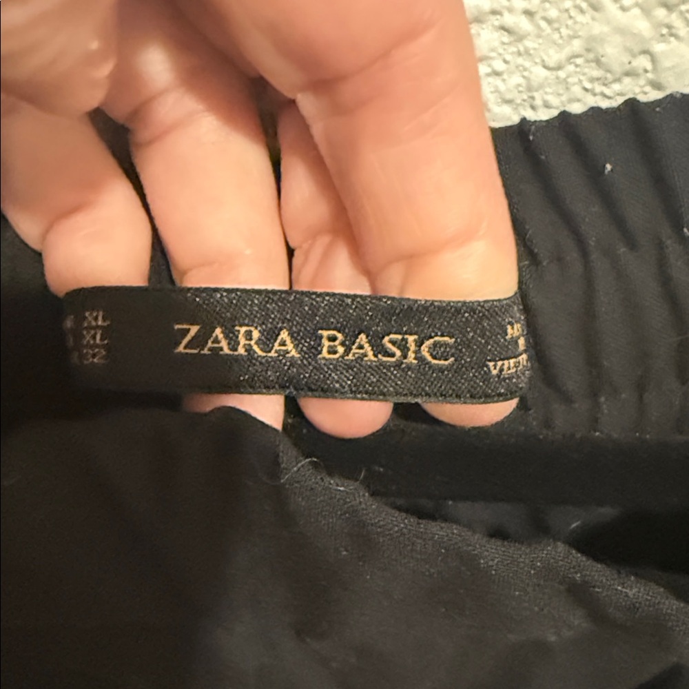 Black Drawstring Pants - image 2